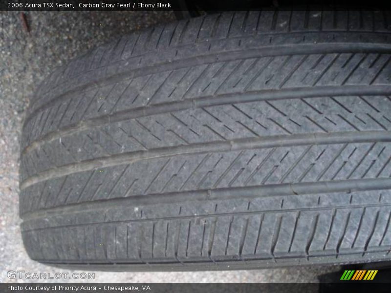 Carbon Gray Pearl / Ebony Black 2006 Acura TSX Sedan