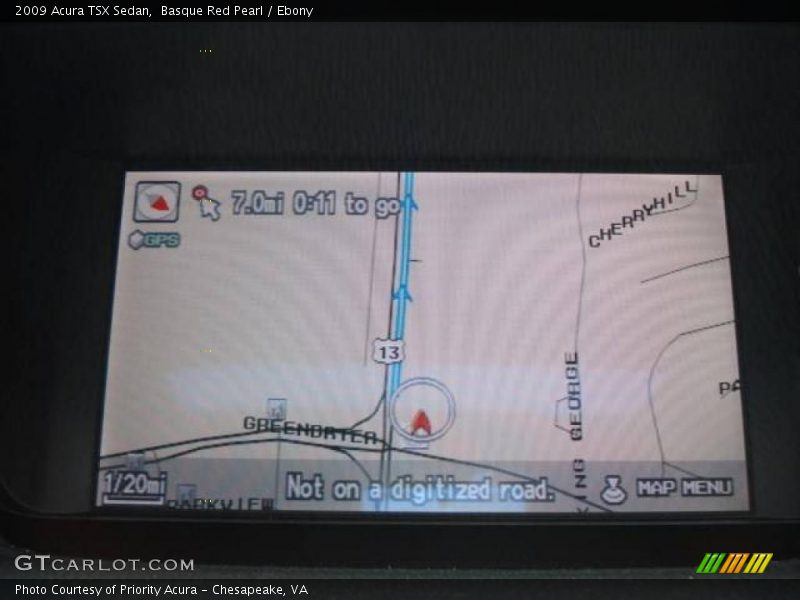 Basque Red Pearl / Ebony 2009 Acura TSX Sedan