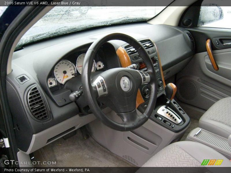 Laser Blue / Gray 2006 Saturn VUE V6 AWD