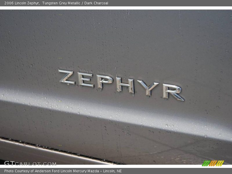 Tungsten Grey Metallic / Dark Charcoal 2006 Lincoln Zephyr