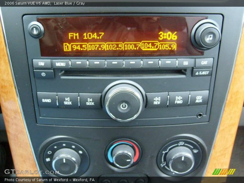 Laser Blue / Gray 2006 Saturn VUE V6 AWD
