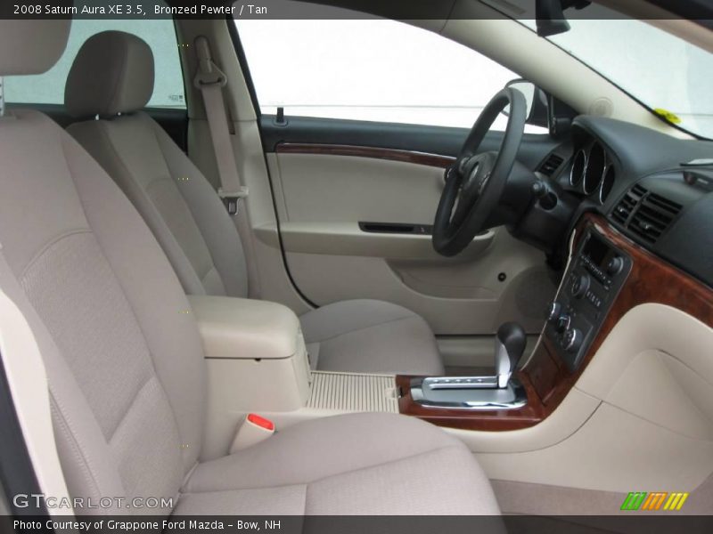 Bronzed Pewter / Tan 2008 Saturn Aura XE 3.5