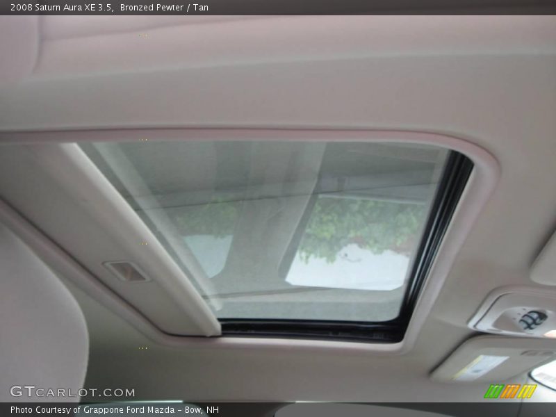 Bronzed Pewter / Tan 2008 Saturn Aura XE 3.5
