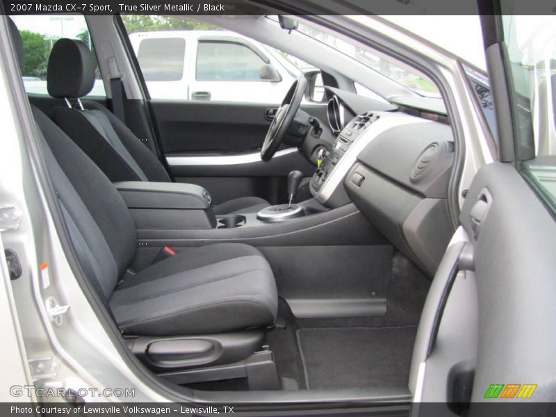 True Silver Metallic / Black 2007 Mazda CX-7 Sport