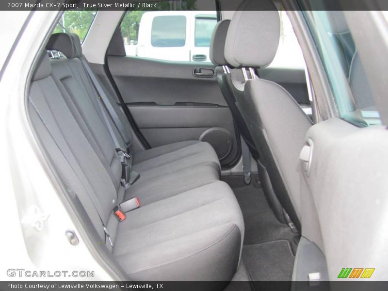 True Silver Metallic / Black 2007 Mazda CX-7 Sport
