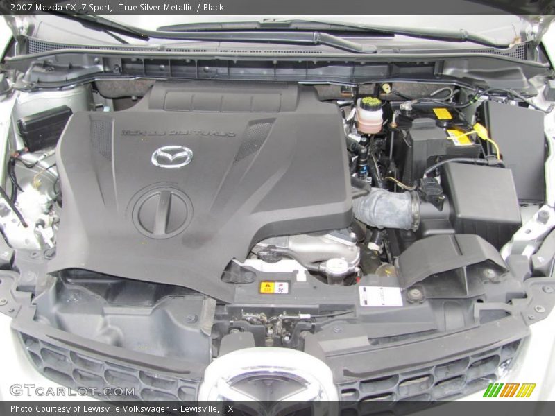 True Silver Metallic / Black 2007 Mazda CX-7 Sport