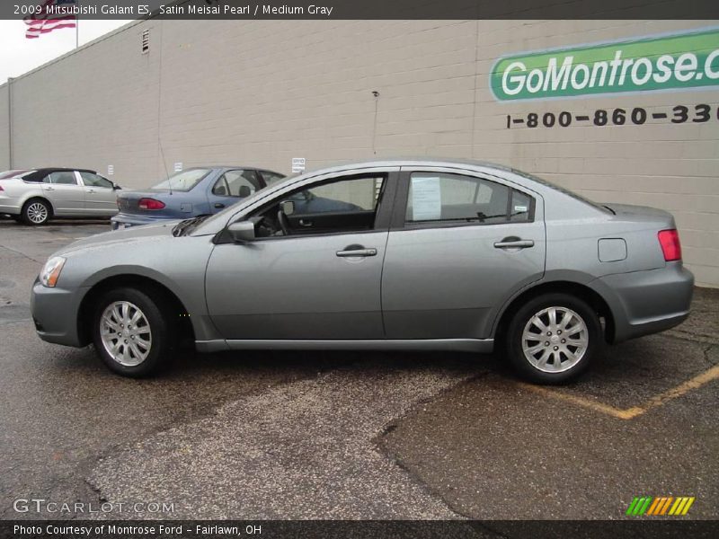 Satin Meisai Pearl / Medium Gray 2009 Mitsubishi Galant ES