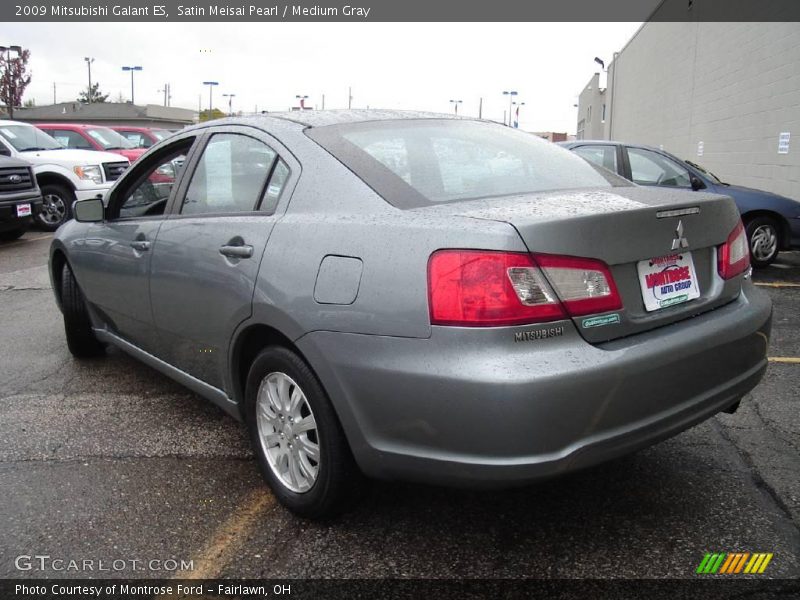 Satin Meisai Pearl / Medium Gray 2009 Mitsubishi Galant ES