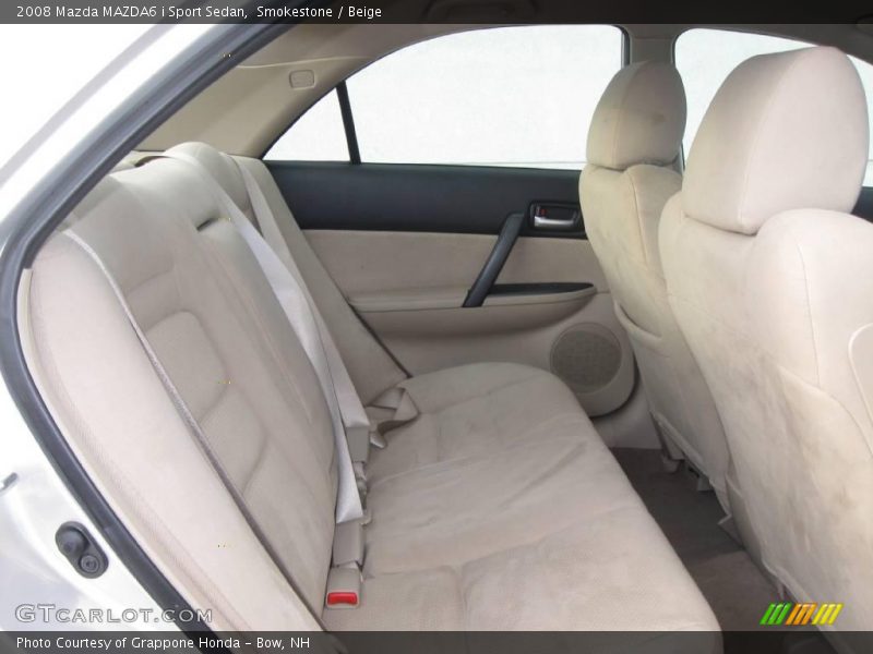 Smokestone / Beige 2008 Mazda MAZDA6 i Sport Sedan