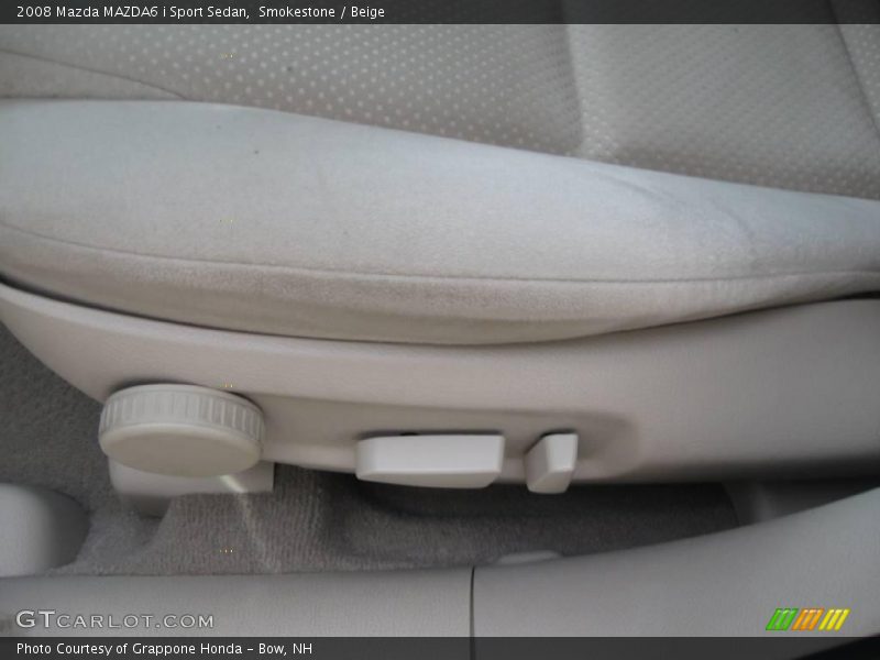 Smokestone / Beige 2008 Mazda MAZDA6 i Sport Sedan