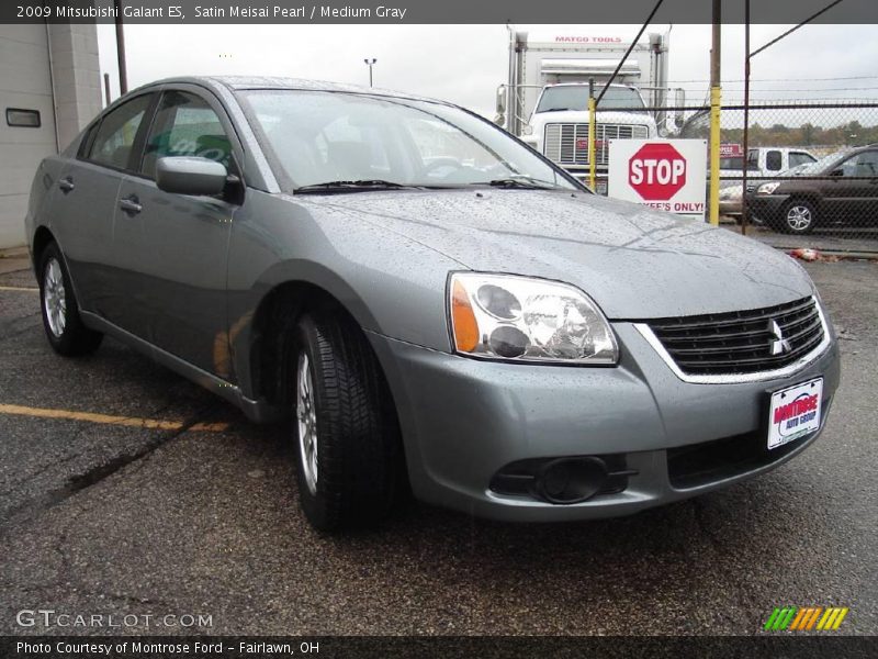 Satin Meisai Pearl / Medium Gray 2009 Mitsubishi Galant ES