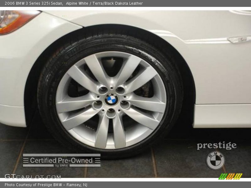 Alpine White / Terra/Black Dakota Leather 2006 BMW 3 Series 325i Sedan