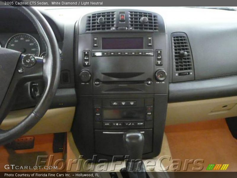 White Diamond / Light Neutral 2005 Cadillac CTS Sedan