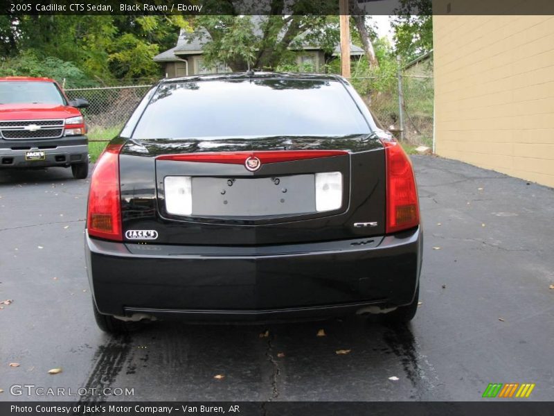 Black Raven / Ebony 2005 Cadillac CTS Sedan