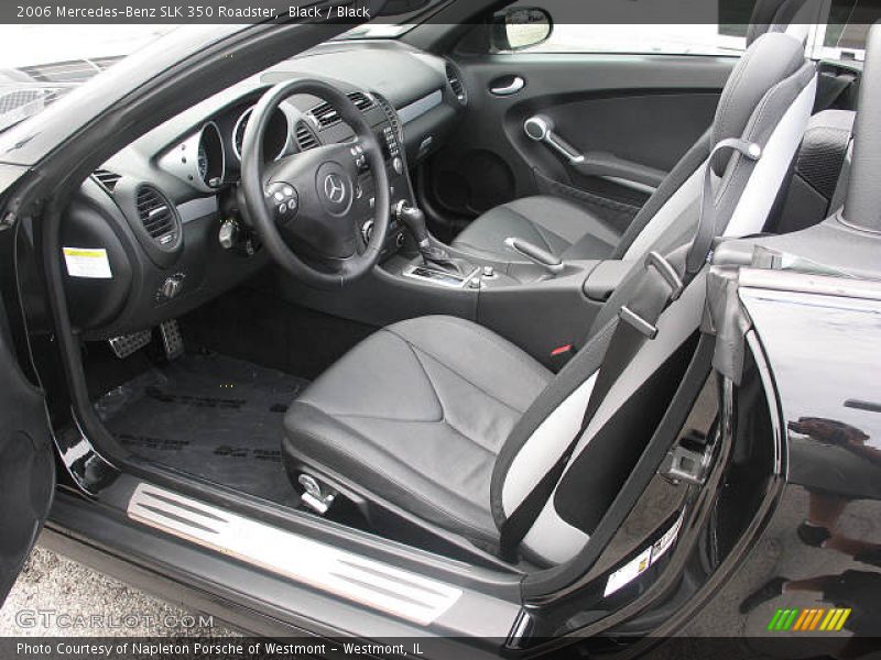 Black / Black 2006 Mercedes-Benz SLK 350 Roadster