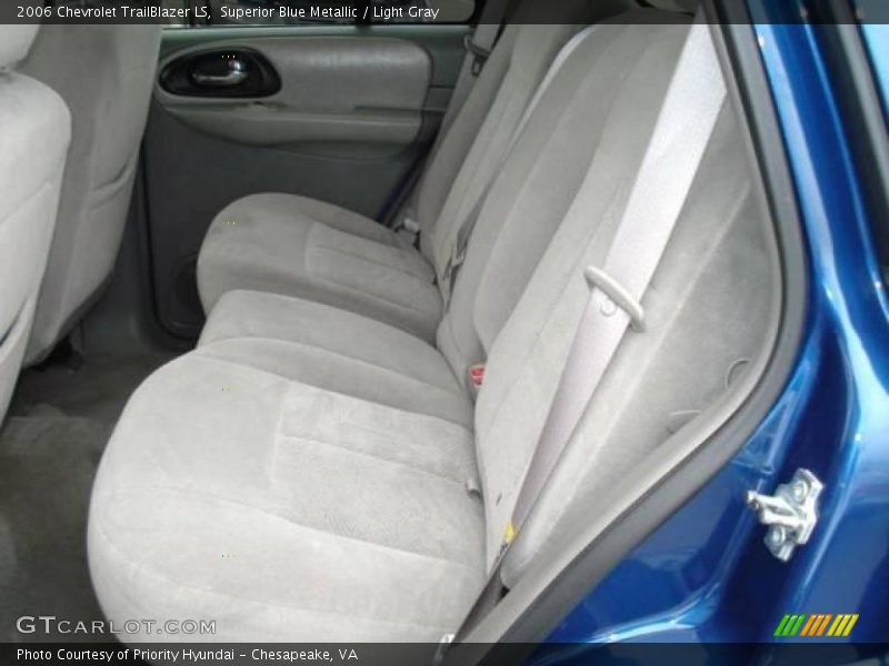Superior Blue Metallic / Light Gray 2006 Chevrolet TrailBlazer LS