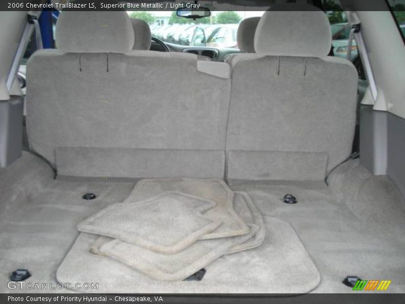 Superior Blue Metallic / Light Gray 2006 Chevrolet TrailBlazer LS