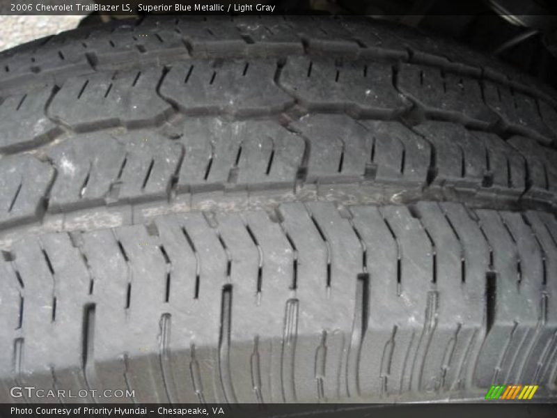 Superior Blue Metallic / Light Gray 2006 Chevrolet TrailBlazer LS