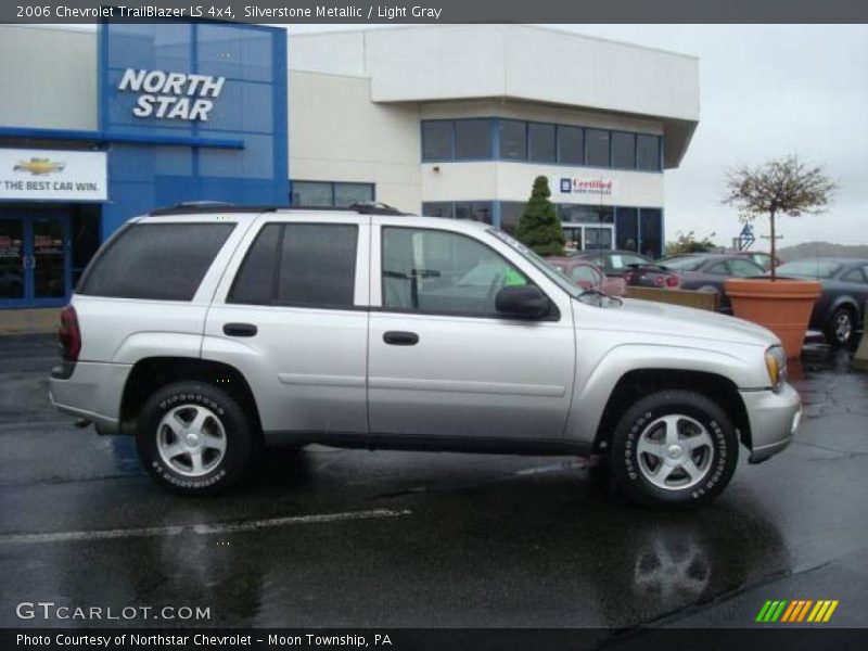 Silverstone Metallic / Light Gray 2006 Chevrolet TrailBlazer LS 4x4