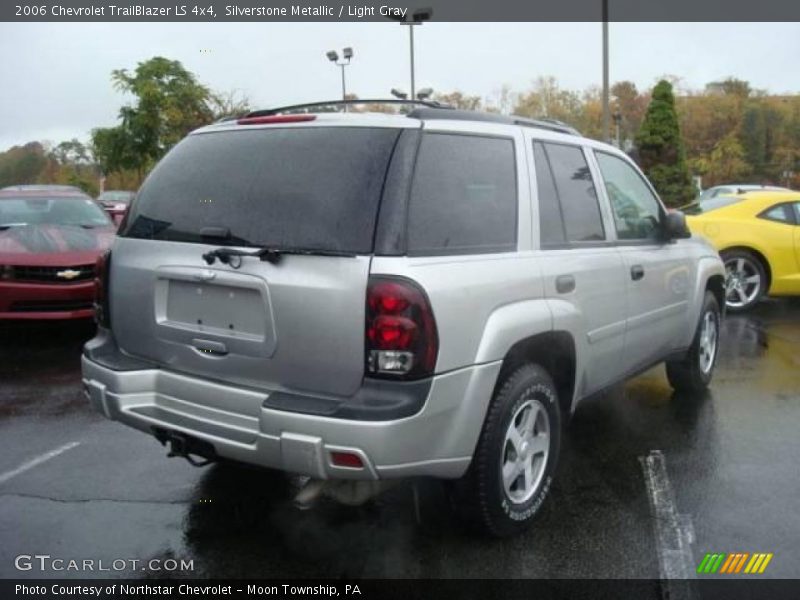 Silverstone Metallic / Light Gray 2006 Chevrolet TrailBlazer LS 4x4