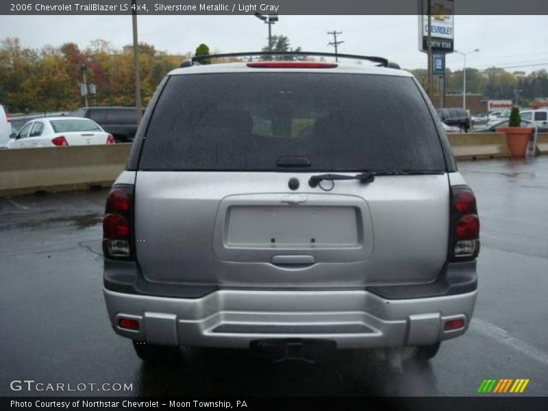 Silverstone Metallic / Light Gray 2006 Chevrolet TrailBlazer LS 4x4