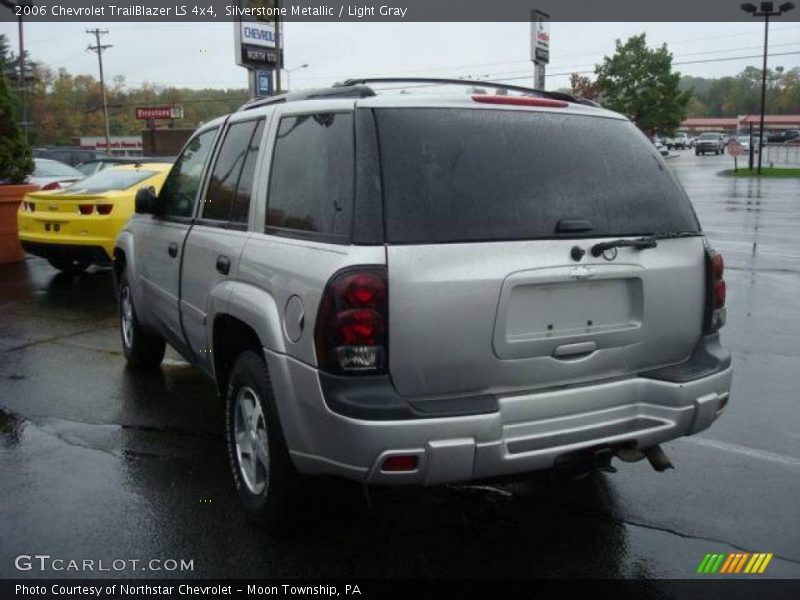 Silverstone Metallic / Light Gray 2006 Chevrolet TrailBlazer LS 4x4
