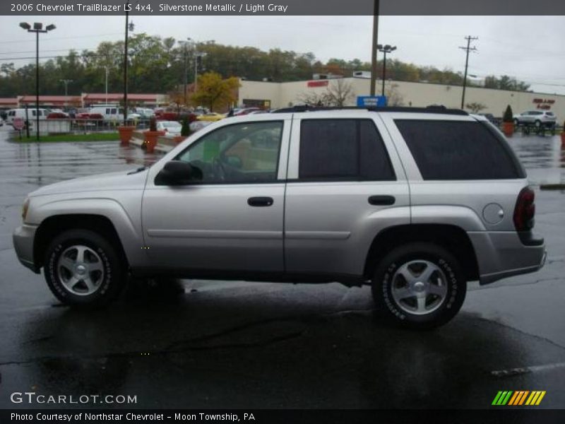 Silverstone Metallic / Light Gray 2006 Chevrolet TrailBlazer LS 4x4
