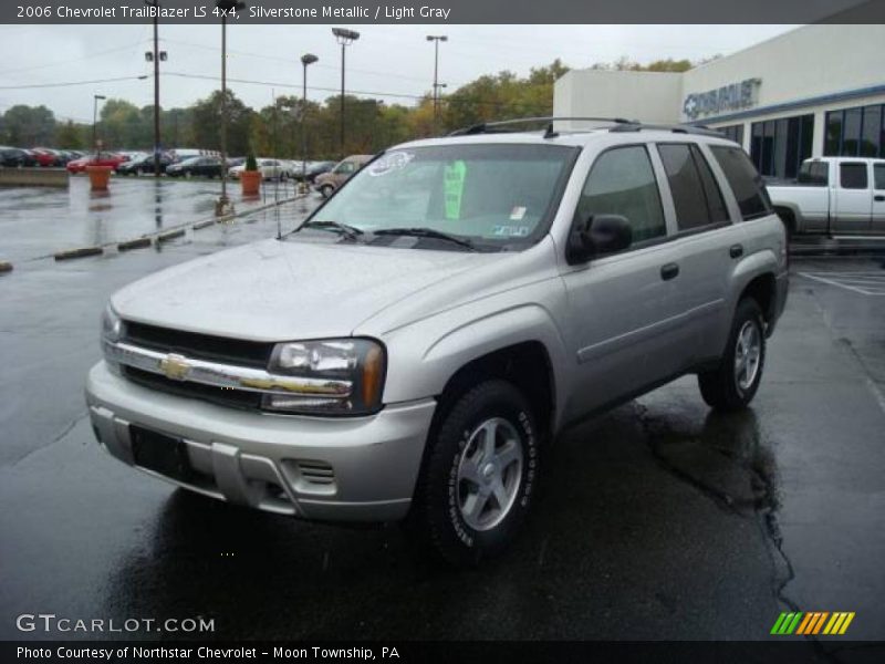 Silverstone Metallic / Light Gray 2006 Chevrolet TrailBlazer LS 4x4