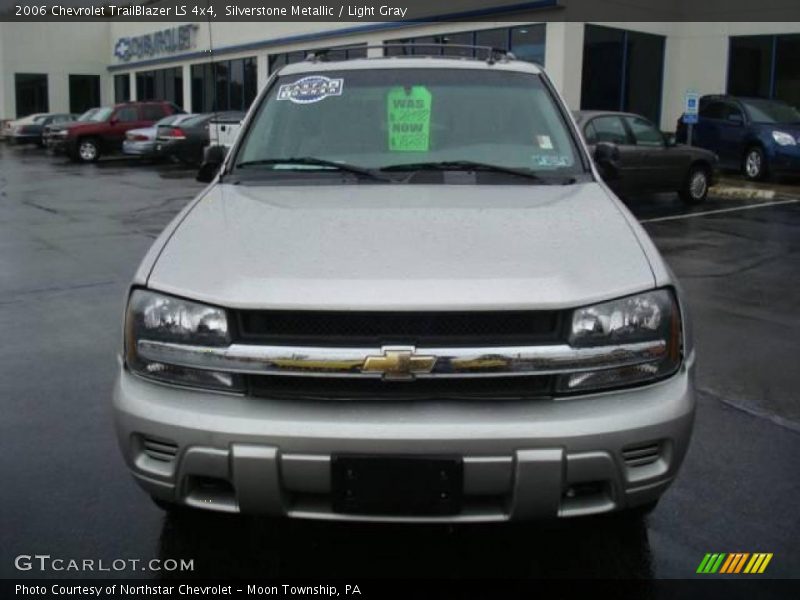 Silverstone Metallic / Light Gray 2006 Chevrolet TrailBlazer LS 4x4