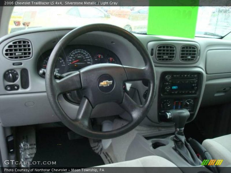 Silverstone Metallic / Light Gray 2006 Chevrolet TrailBlazer LS 4x4