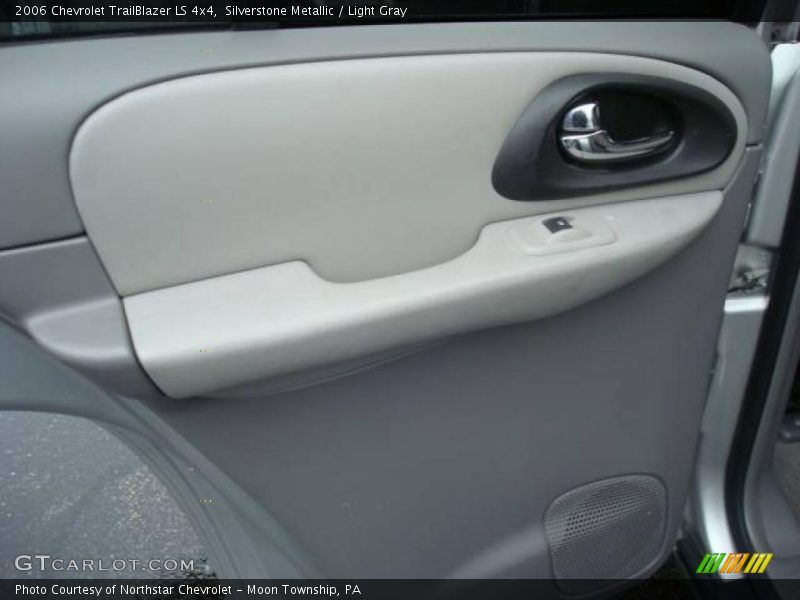 Silverstone Metallic / Light Gray 2006 Chevrolet TrailBlazer LS 4x4