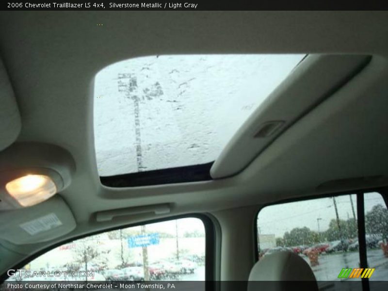 Silverstone Metallic / Light Gray 2006 Chevrolet TrailBlazer LS 4x4