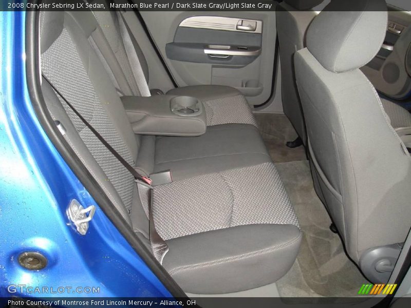 Marathon Blue Pearl / Dark Slate Gray/Light Slate Gray 2008 Chrysler Sebring LX Sedan