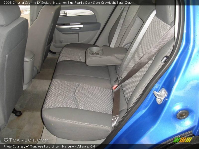 Marathon Blue Pearl / Dark Slate Gray/Light Slate Gray 2008 Chrysler Sebring LX Sedan