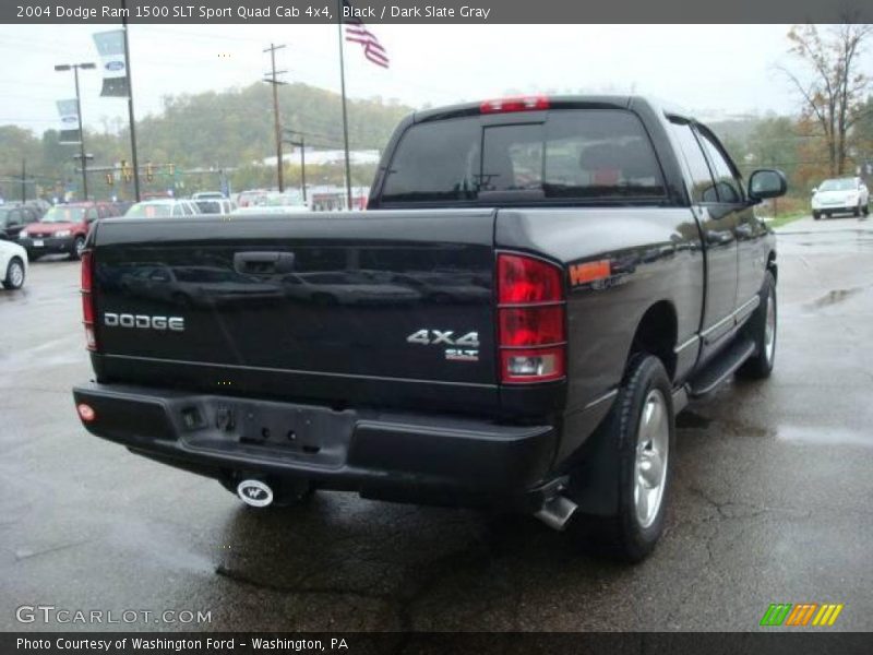 Black / Dark Slate Gray 2004 Dodge Ram 1500 SLT Sport Quad Cab 4x4