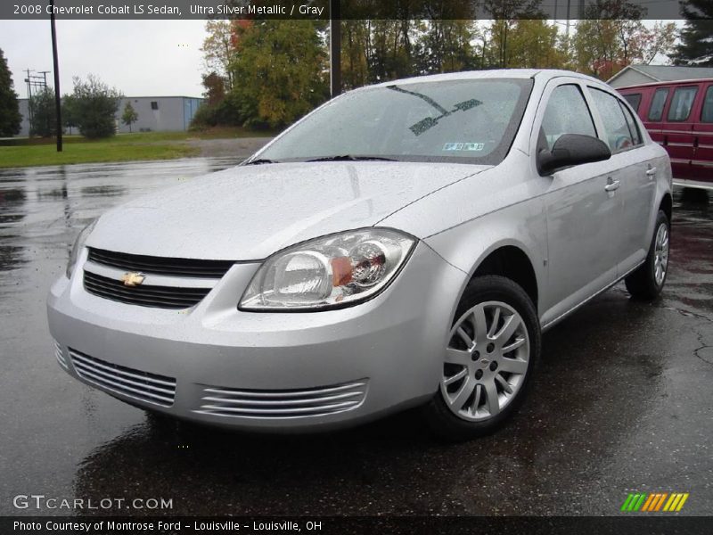 Ultra Silver Metallic / Gray 2008 Chevrolet Cobalt LS Sedan