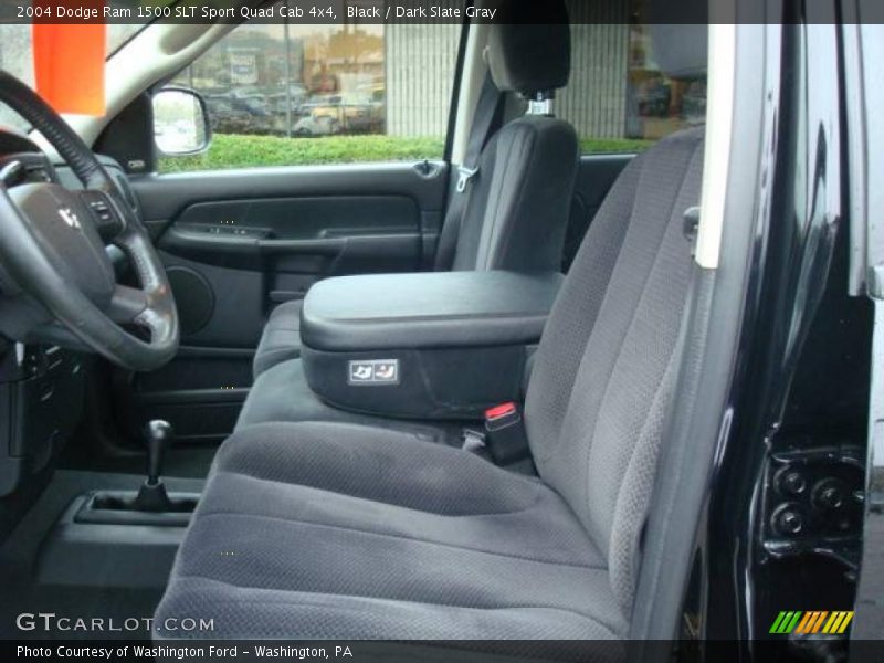 Black / Dark Slate Gray 2004 Dodge Ram 1500 SLT Sport Quad Cab 4x4