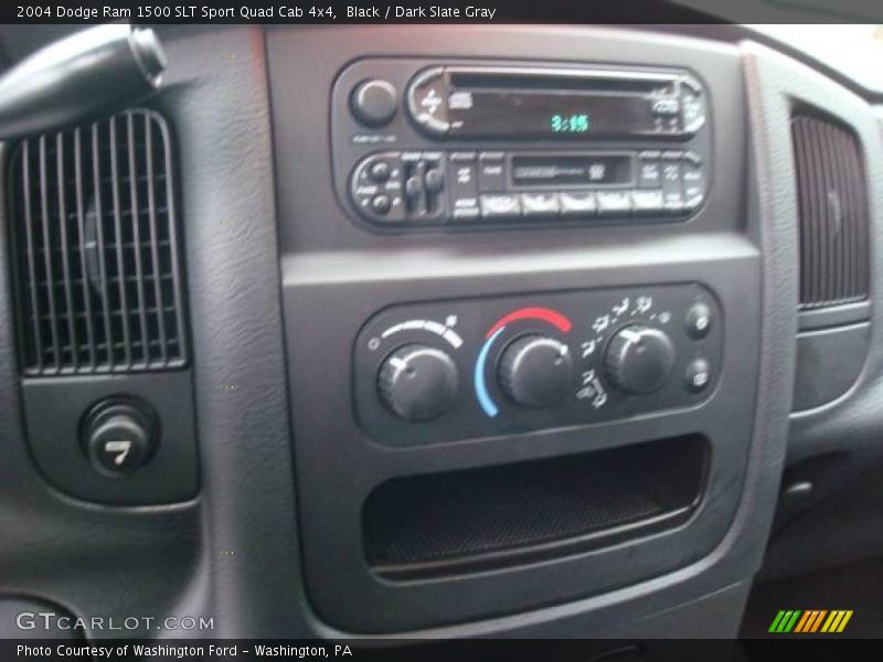 Black / Dark Slate Gray 2004 Dodge Ram 1500 SLT Sport Quad Cab 4x4