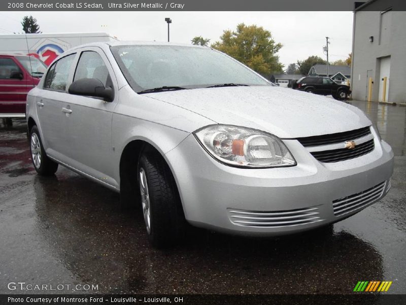 Ultra Silver Metallic / Gray 2008 Chevrolet Cobalt LS Sedan