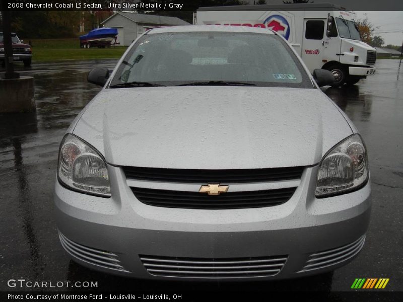 Ultra Silver Metallic / Gray 2008 Chevrolet Cobalt LS Sedan