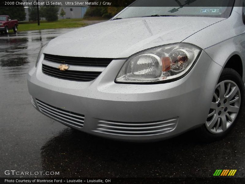 Ultra Silver Metallic / Gray 2008 Chevrolet Cobalt LS Sedan