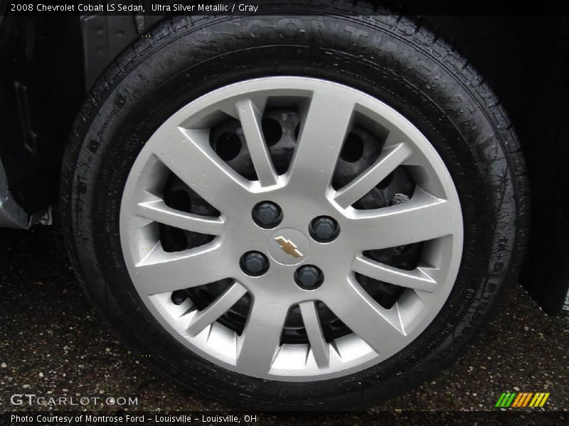 Ultra Silver Metallic / Gray 2008 Chevrolet Cobalt LS Sedan