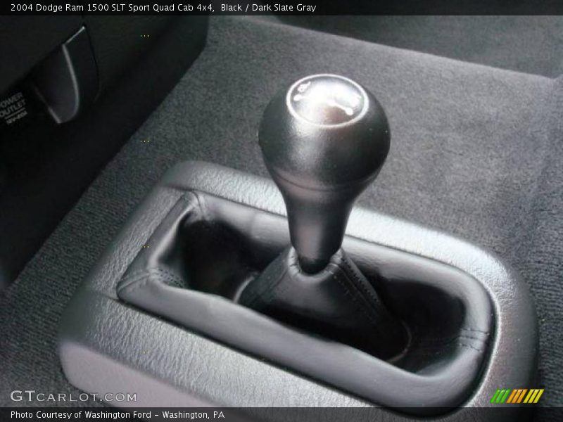 Black / Dark Slate Gray 2004 Dodge Ram 1500 SLT Sport Quad Cab 4x4