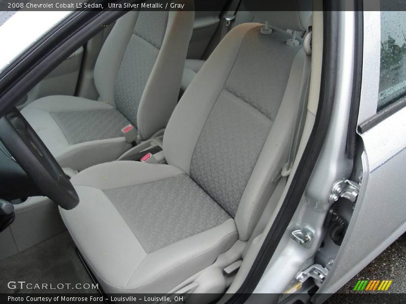 Ultra Silver Metallic / Gray 2008 Chevrolet Cobalt LS Sedan