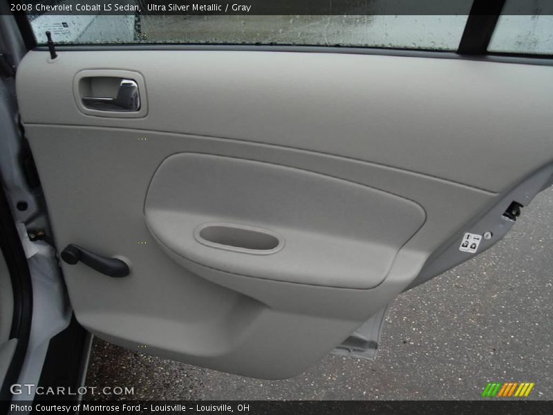 Ultra Silver Metallic / Gray 2008 Chevrolet Cobalt LS Sedan