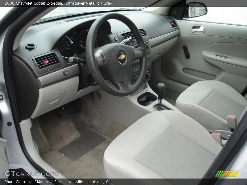 Ultra Silver Metallic / Gray 2008 Chevrolet Cobalt LS Sedan