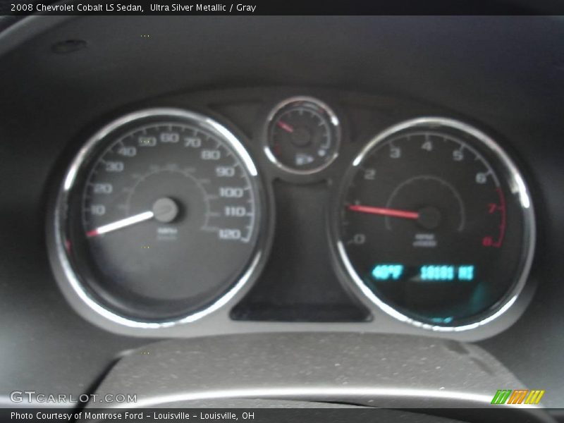Ultra Silver Metallic / Gray 2008 Chevrolet Cobalt LS Sedan