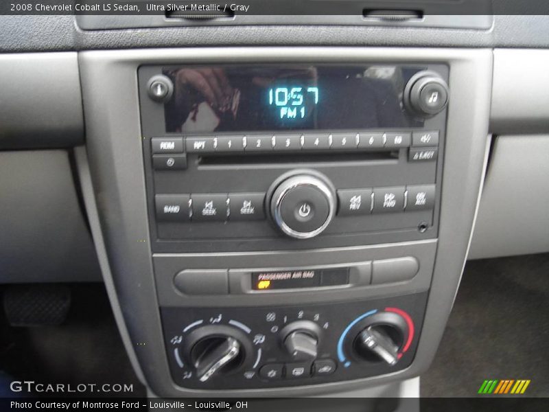 Ultra Silver Metallic / Gray 2008 Chevrolet Cobalt LS Sedan