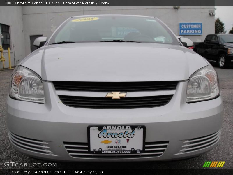 Ultra Silver Metallic / Ebony 2008 Chevrolet Cobalt LT Coupe