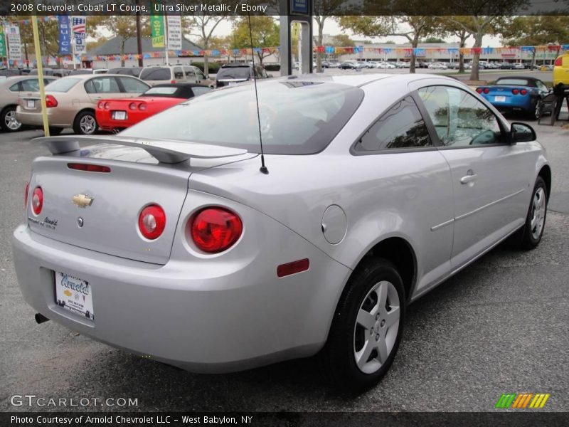 Ultra Silver Metallic / Ebony 2008 Chevrolet Cobalt LT Coupe